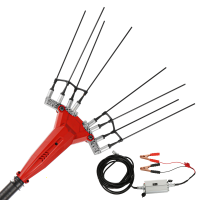 GeoTech Picker 550 TURBO - Abbacchiatore elettrico a batteria - 500W - Asta 230-310 cm