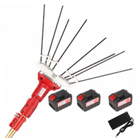 Sbaraglia Super23 Cordless - Abbacchiatore elettrico a batteria - Asta telescopica in alluminio 150-250cm - 3x (21V-5.2Ah)