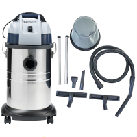 Nilfisk VL100-35 EU GO - Aspirapolvere professionale - Fusto in acciaio inox 35 lt - 1000W