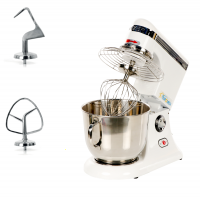 Euromech EPM 5 - Impastatrice planetaria a velocit&agrave; variabile - Vasca in inox 5L
