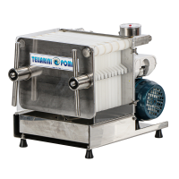 Tellarini CrystalPro jet 10 - Filtro per vino a cartoni e piastre - Pompa enologica per filtrare vino