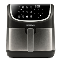 G3 Ferrari Friggisano Grill - Friggitrice ad aria multifunzione 8L