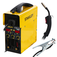 STANLEY MIG 160 - Saldatrice Inverter Multiprocesso - MIG/MMA/TIG LIFT - GAS/NO GAS