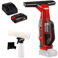 Einhell BRILLIANTO - Lavavetri a batteria - aspiragocce portatile - 18V/2,5Ah