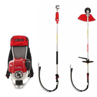 Blue Bird GX50 - Scuotitore con gancio a scoppio cm 280 motore a zaino Honda - Scuotiolive