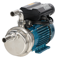 Tellarini ALM 25 MS - Pompa elettrica da travaso in acciaio inox - Raccordi in INOX dritto+curvo - Monofase - 230V - Scegli i tuoi raccordi!