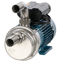 Tellarini ALT 30 - Pompa elettrica da travaso per olio in acciaio inox - Raccordo in INOX dritto+curvo- Trifase - Scegli i tuoi raccordi!