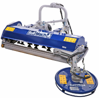 BullMach Maia 155 S - Trinciaerba per trattore con disco interfilare - Serie media - Spostamento manuale