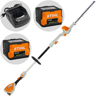 STIHL HLA 56 - Tagliasiepi su asta con 2 batterie AK 20 - 36V 4Ah