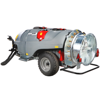 Atomizzatore trainato Gray T Car 1500/80 con attacco a trattore per irrorazione - Capacit&agrave; 1500L - Pompa AR1064