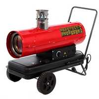 OUTLET - DIFETTI ESTETICI - GeoTech IDH 2000 - Generatore di aria calda diesel - A riscaldamento indiretto - Carrellato