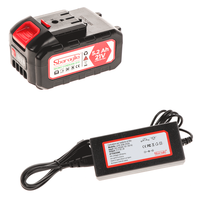 Kit Sbaraglia Tecno Cordless - 1x batteria 21V/5.2 Ah + 1x Caricabatterie