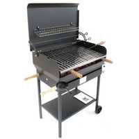 Cruccolini Rimini - Barbecue in ferro artigianale a gas - Griglia inox 68x46