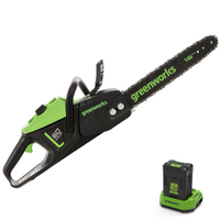 Greenworks GD60CS40K4 - Elettrosega a batteria 60V 4Ah - Lama da 40cm