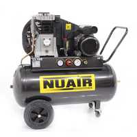 OUTLET - DIFETTI ESTETICI - Nuair B 3800B/3M/100 TECH - Compressore aria elettrico a cinghia - motore 3 HP - 100 lt