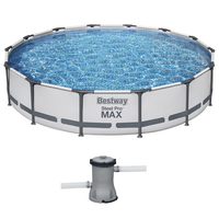 Bestway Steel Pro Max 56595 - &Oslash;427x84 cm - Piscina Rotonda