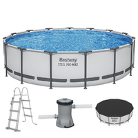 Bestway Steel Pro Max 56488 - &Oslash;457x107 cm - Piscina Rotonda