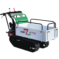 OUTLET - UTILIZZATO PER PROVA - Seven Italy T500H GX-E - Motocarriola cingolata estensibile - Portata 500Kg