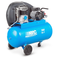 OUTLET - DIFETTI ESTETICI - Abac A29B 100 CT3 - Compressore aria trifase a cinghia - 100 lt aria compressa