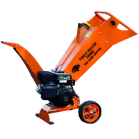 Forest Master FM9DD - Biotrituratore a scoppio  - Motore a benzina LCT da 9 HP