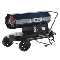 OUTLET - DIFETTI ESTETICI - BullMach BM-DDH 30 - Generatore di aria calda diesel - A combustione diretta - Carrellato - 30kW