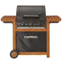 Campingaz Adelaide 3 Woody L Dual Gas - Barbecue a gas o metano