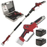 Archman PE03 - Potatore manuale a batteria + Asta di prolunga - 190-250 cm - 2x 16.8V 2-4Ah
