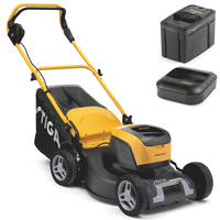 Stiga Collector 48 AE Kit - Tagliaerba a batteria - 48V/4Ah - Taglio 46 cm