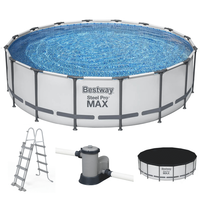 Bestway Steel Pro Max 5612Z - Piscina Rotonda per 9-10 Persone