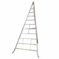 OUTLET - DIFETTI ESTETICI - Scala agricola da potatura in alluminio Country 10 3.45 mt, 10 gradini