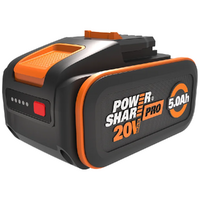 Batteria a litio Pro powershare WA3645 20V 5Ah con indicatore - Worx