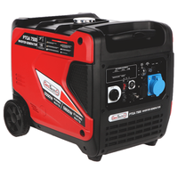 OUTLET - UTILIZZATO PER PROVA - GeoTech-Pro PTGA 7500 - Generatore di corrente ad inverter silenziato carrellato 5,8 kW - Continua 5,5 kW Monofase