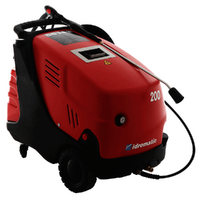 OUTLET - DIFETTI ESTETICI - Idromatic Kon 200.15 - idropulitrice ad acqua calda industriale - trifase - 200 bar - 900 lt/h