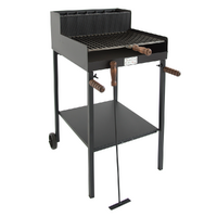 Cruccolini Fuocone Oliveto - Barbecue in ferro artigianale a legna e carbone