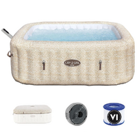 Bestway Lay-Z-Spa Roma AirJet 6001M - 201x201x71 cm - Piscina idromassaggio spa per 5-6 Persone