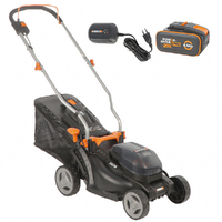 Worx WG733E - Tagliaerba a batteria - 20V/4Ah - Taglio 33cm