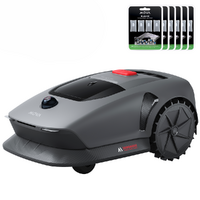 MOVA 600 - Robot Tagliaerba - Senza impianto - Con Kit 81 lame di ricambio