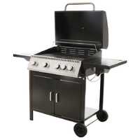 OUTLET - DIFETTI ESTETICI - Royal Food GB 2680-B - Barbecue gas - 4+1