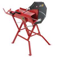 OUTLET - PICCOLI DIFETTI ESTETICI - GeoTech SA 410 - Tagliatronchi elettrico - Sega circolare a cavalletto monofase
