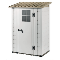 Garofalo Tuscany Evo 100 - Casetta da giardino - Con finestra e porta ad anta singola