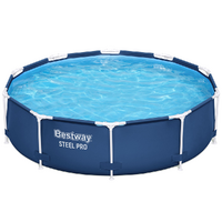 Bestway Steel Pro 56677 - Piscina Rotonda per 3-4 Persone