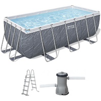 Bestway Steel Pro Max 56722 - 412x201x122 cm - Piscina fuori terra per 5-6 Persone