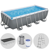 Bestway Steel Pro Max 56670 - 488x244x122 cm - Piscina fuori terra per 5-6 Persone