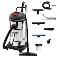 OUTLET - DA ESPOSIZIONE - Comet CVP 265 X - Bidone aspiratutto - 65 lt - Fusto in acciaio - Serie Professionale