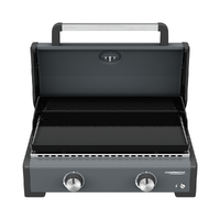 Campingaz Sigma 2 Cook - Plancha a gas portatile con coperchio