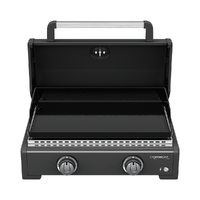 Campingaz Onyx 2 - Plancha a gas portatile con coperchio