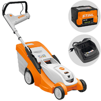 STIHL RMA 239 C - Tagliaerba con batteria AK 20 - 36V 4Ah - Taglio 37 cm