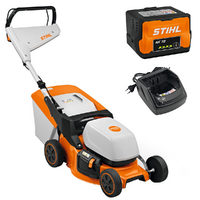 STIHL RMA 248 - Tagliaerba con batteria AK 10 - 36V 2Ah - Taglio 46 cm