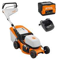 STIHL RMA 248 T - Tagliaerba trazionato con batteria AK 10 - 36V 2Ah - Taglio 46 cm
