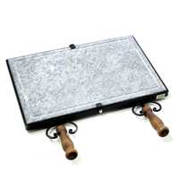 OUTLET - DIFETTI ESTETICI - Pietra ollare - bistecchiera per barbecue Cruccolini BG46